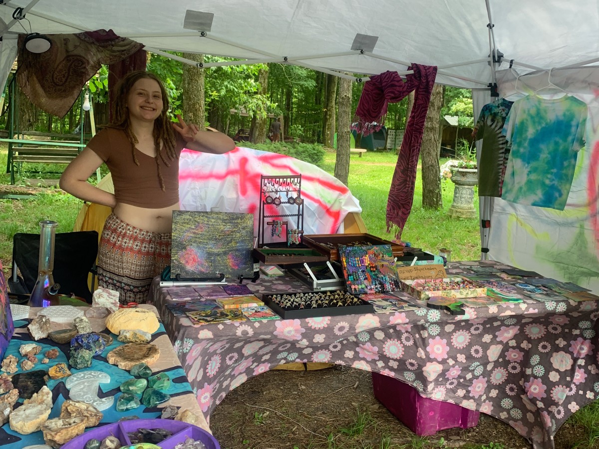 Vendors at Kinzua Heritage Festival